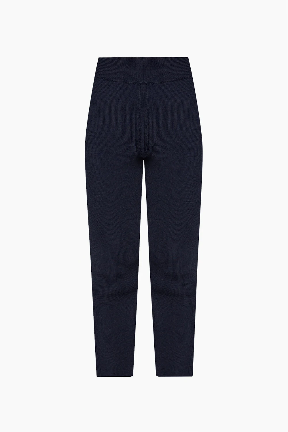 Prążkowane legginsy