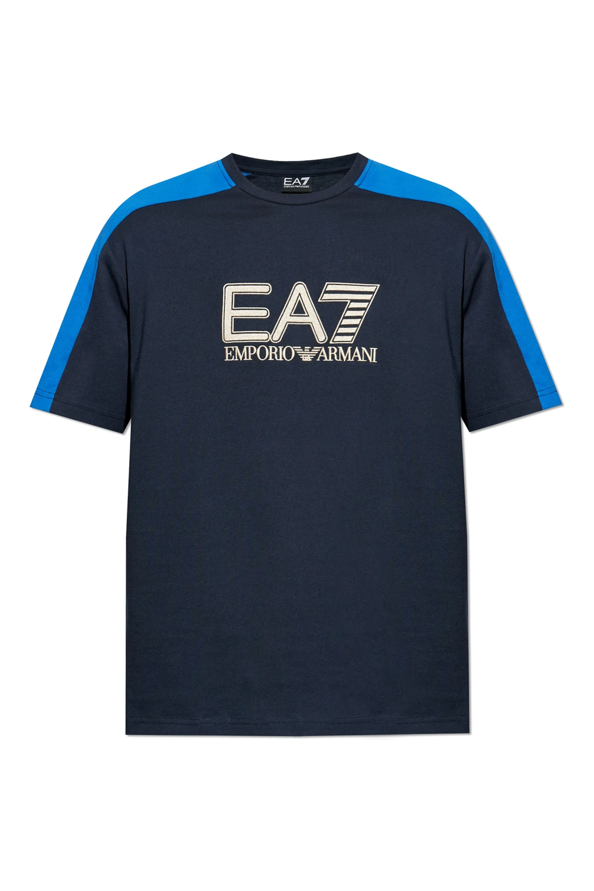 T-shirt z wyszytym logo