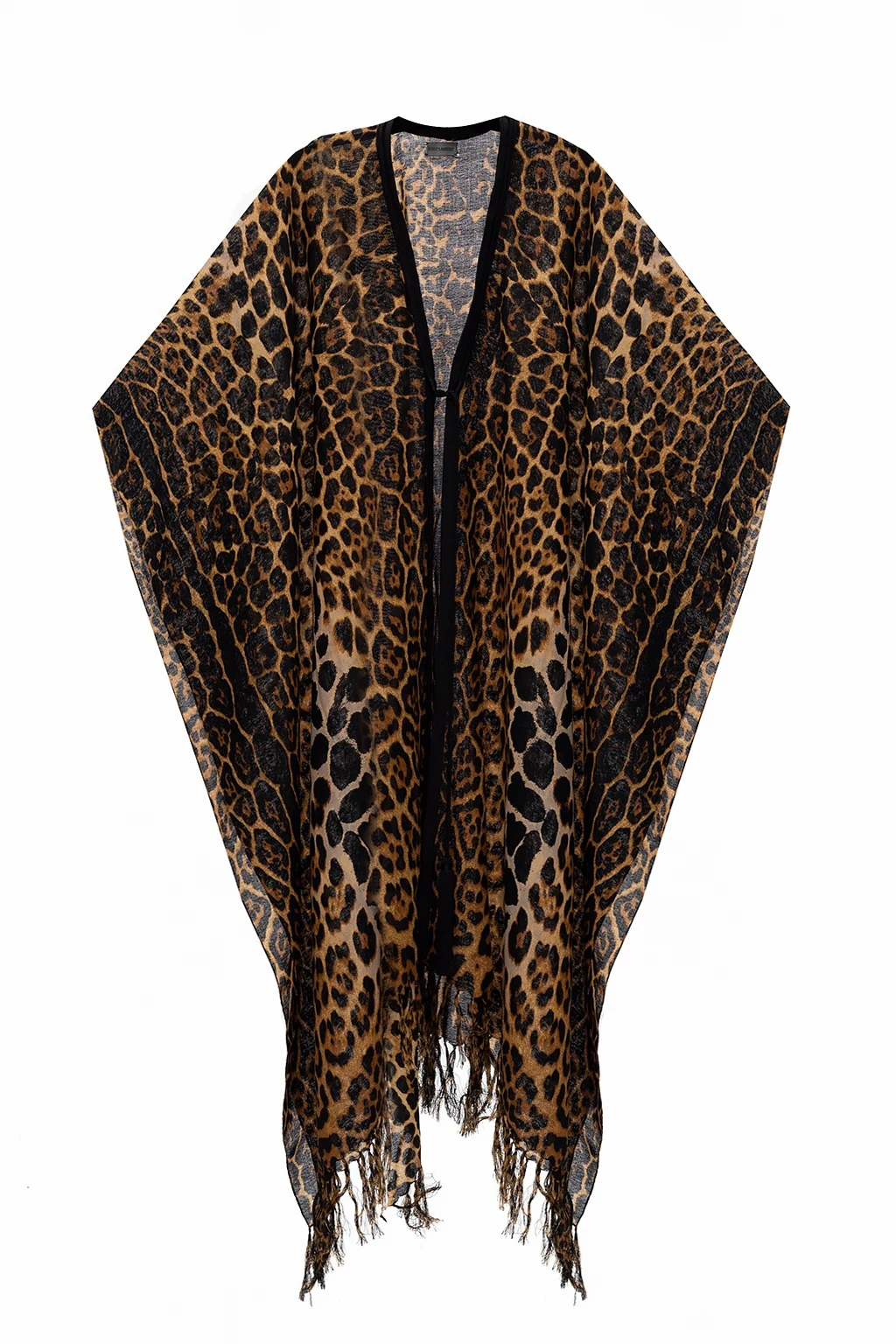 Patterned poncho