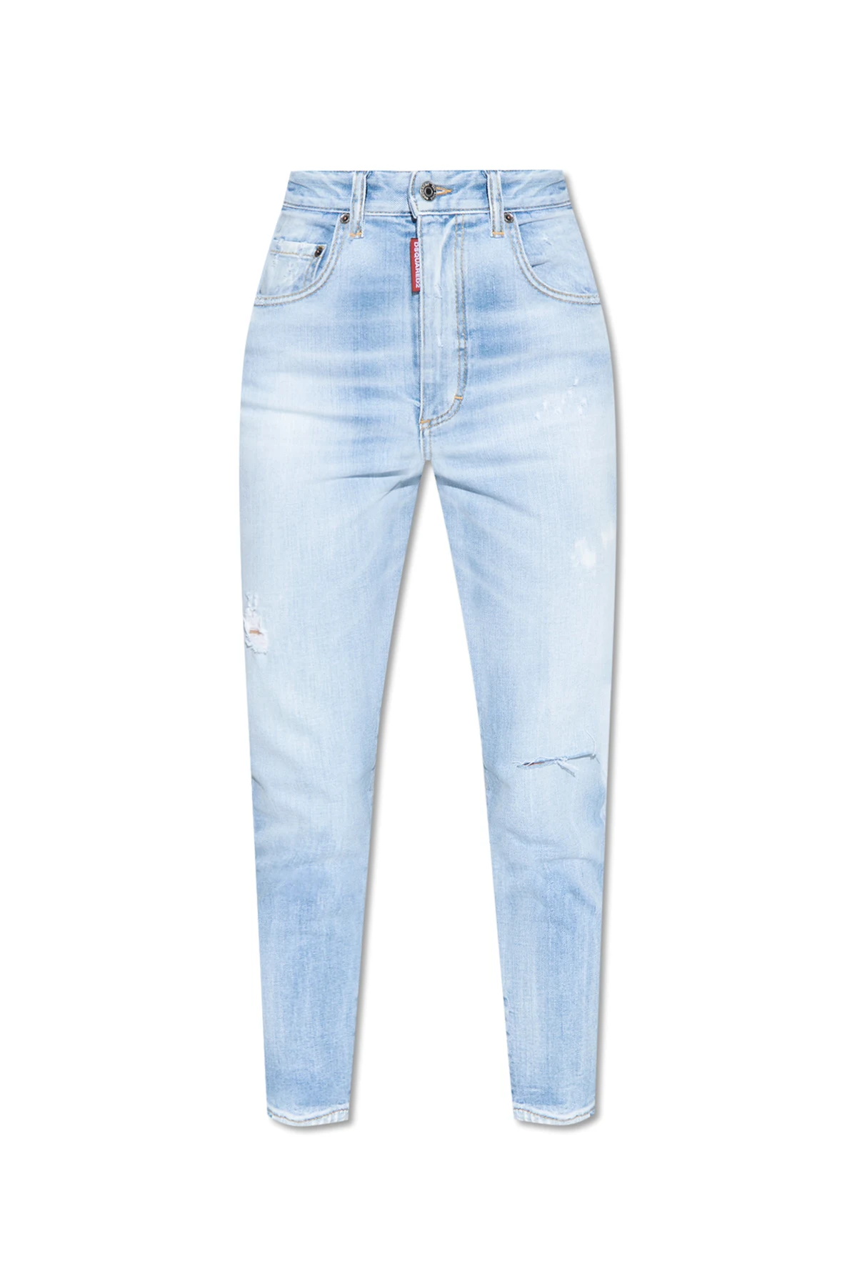 Jeansy ‘Twiggy High Waist Cropped’