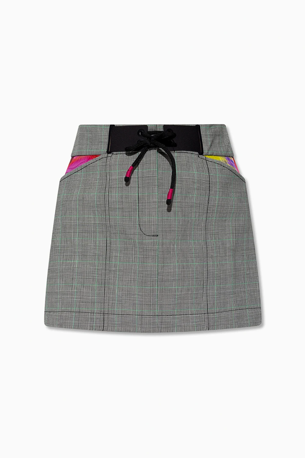 Checked skirt