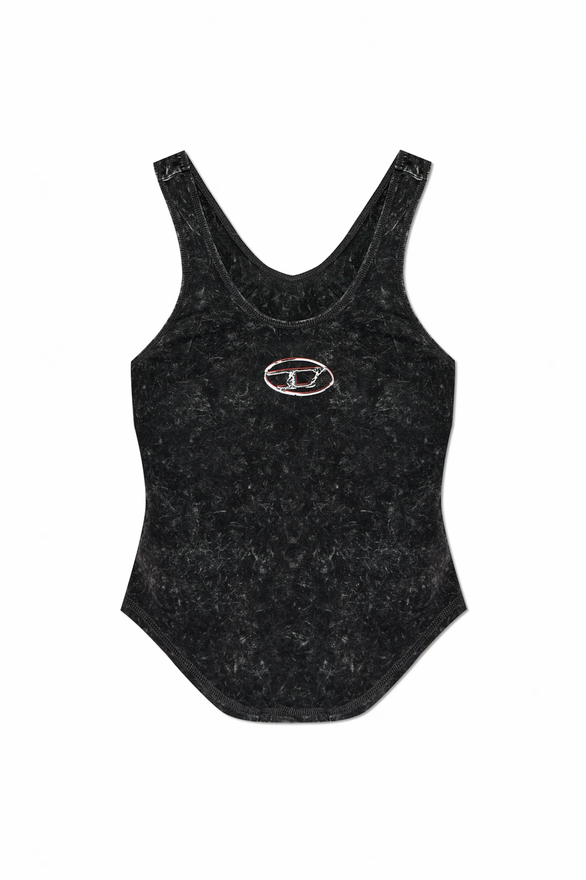 GREY Sleeveless top 'T-AVENA-P1'
