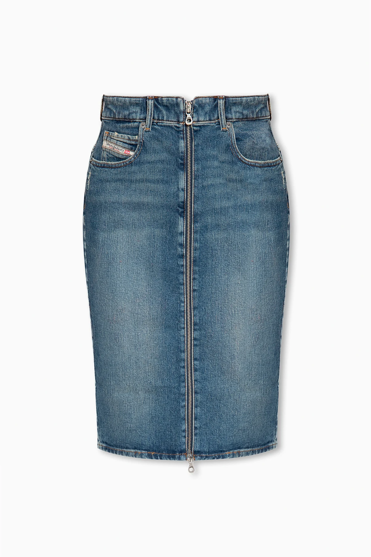 ‘DE-PENCIL-Z’ denim skirt