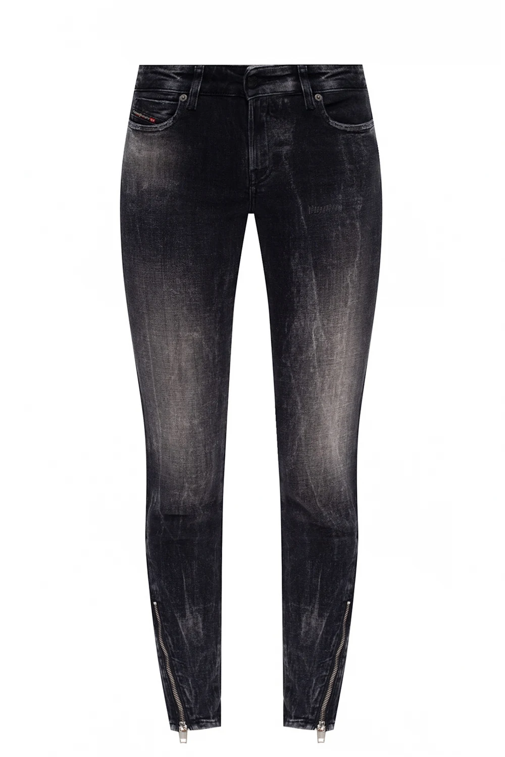 'D-Jevel' distressed jeans