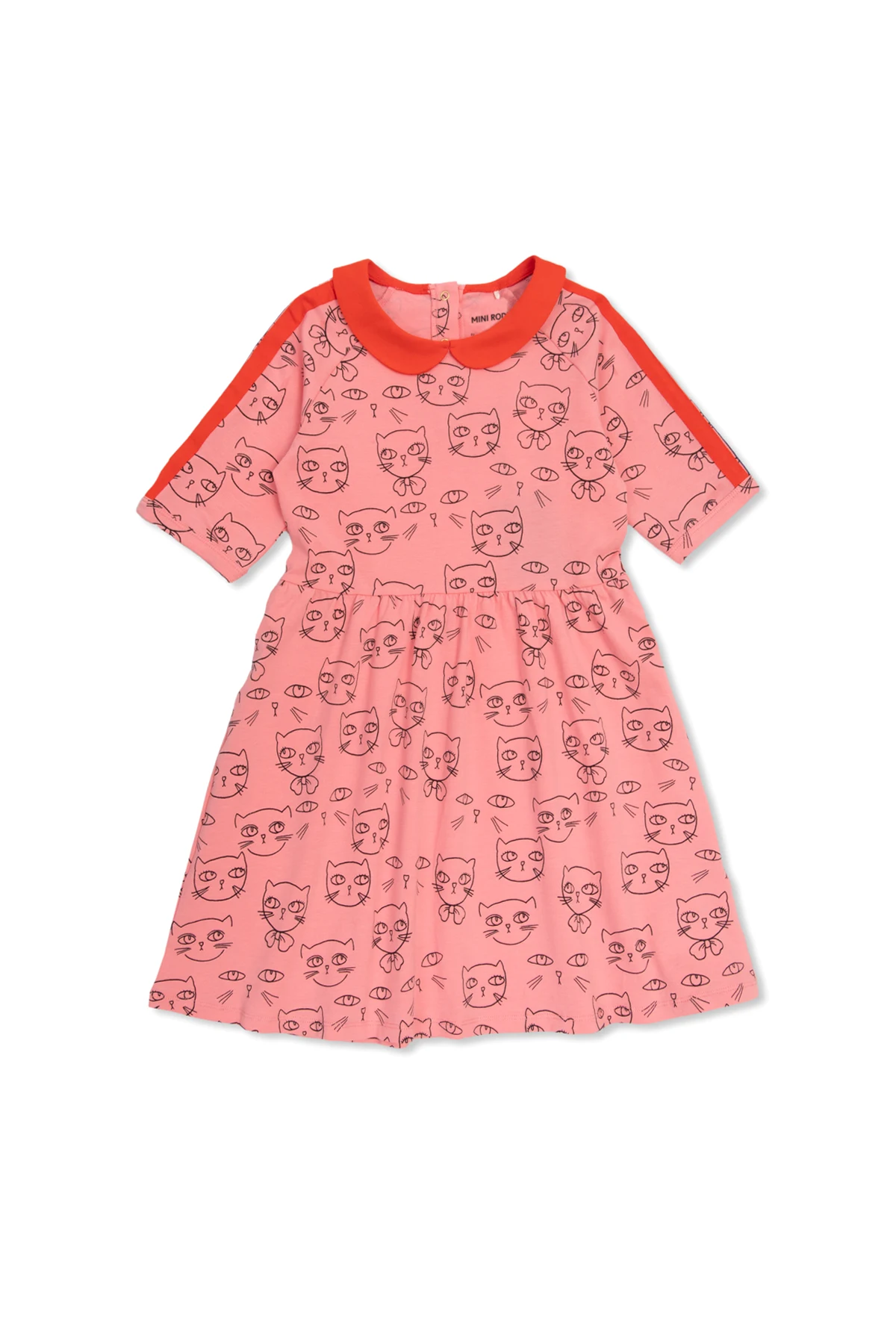 Kleid mit Katzenmotiv