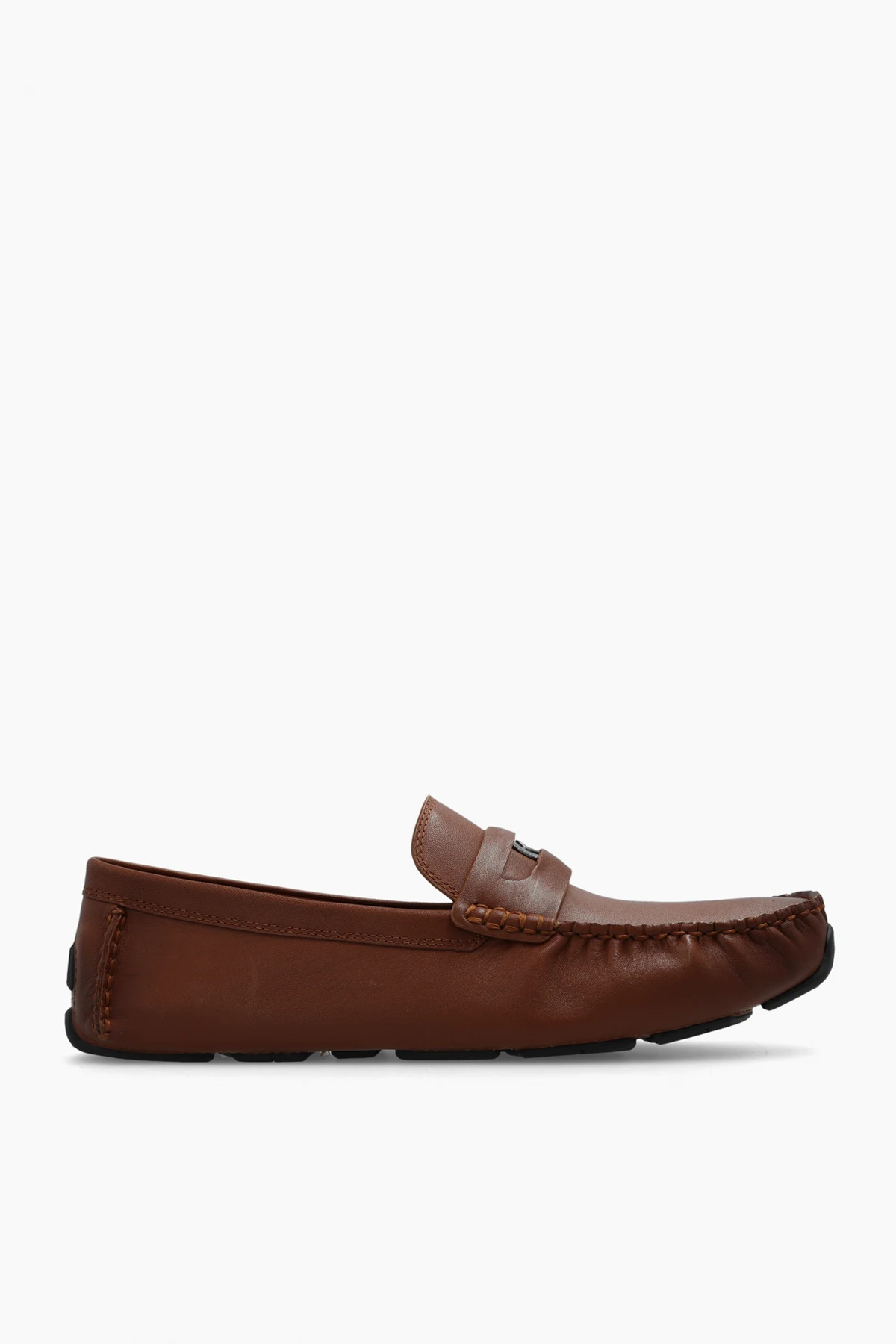 Moccasins with logo