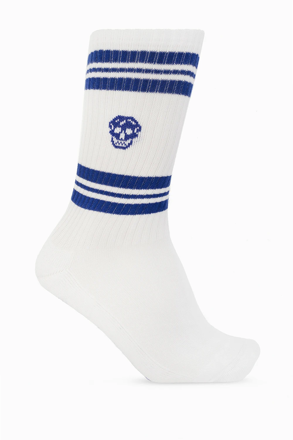 Socks with skull motif