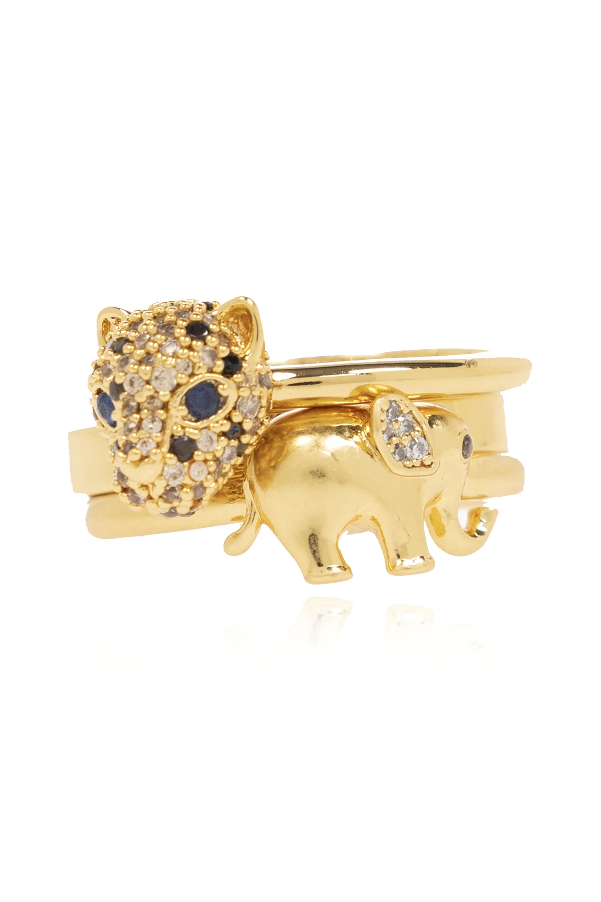 ‘Winter Carnival’ collection set of three rings