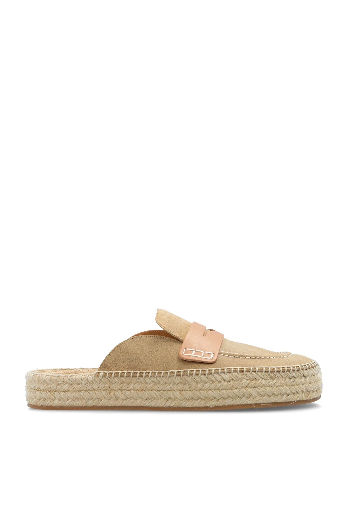 Klapki na platformie