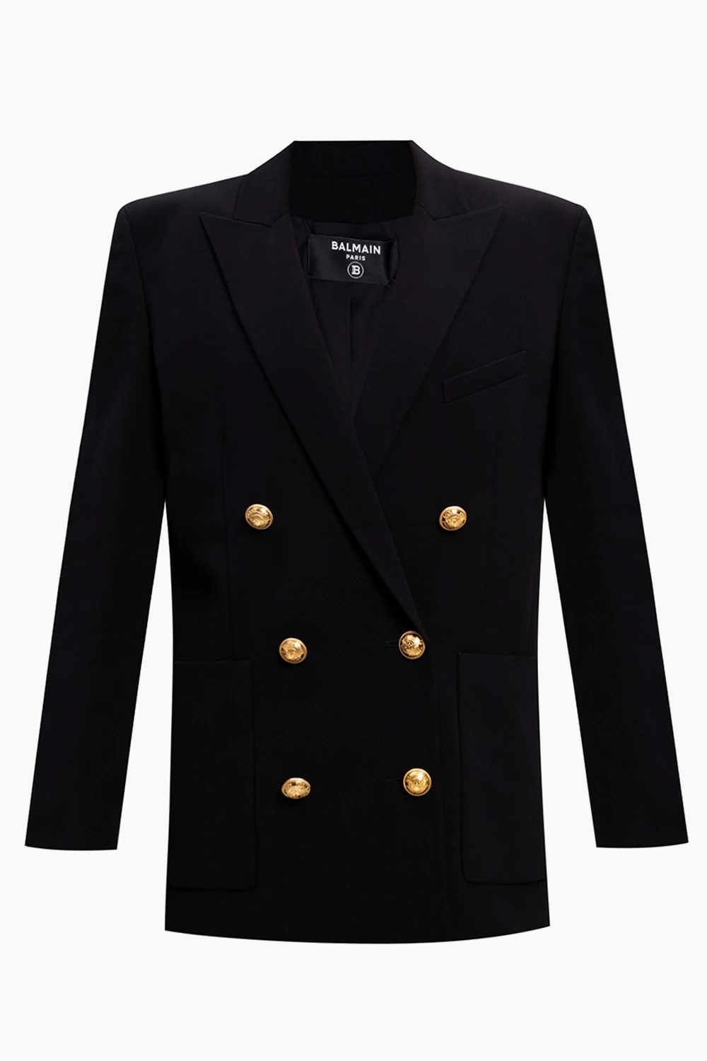 Peak lapel blazer