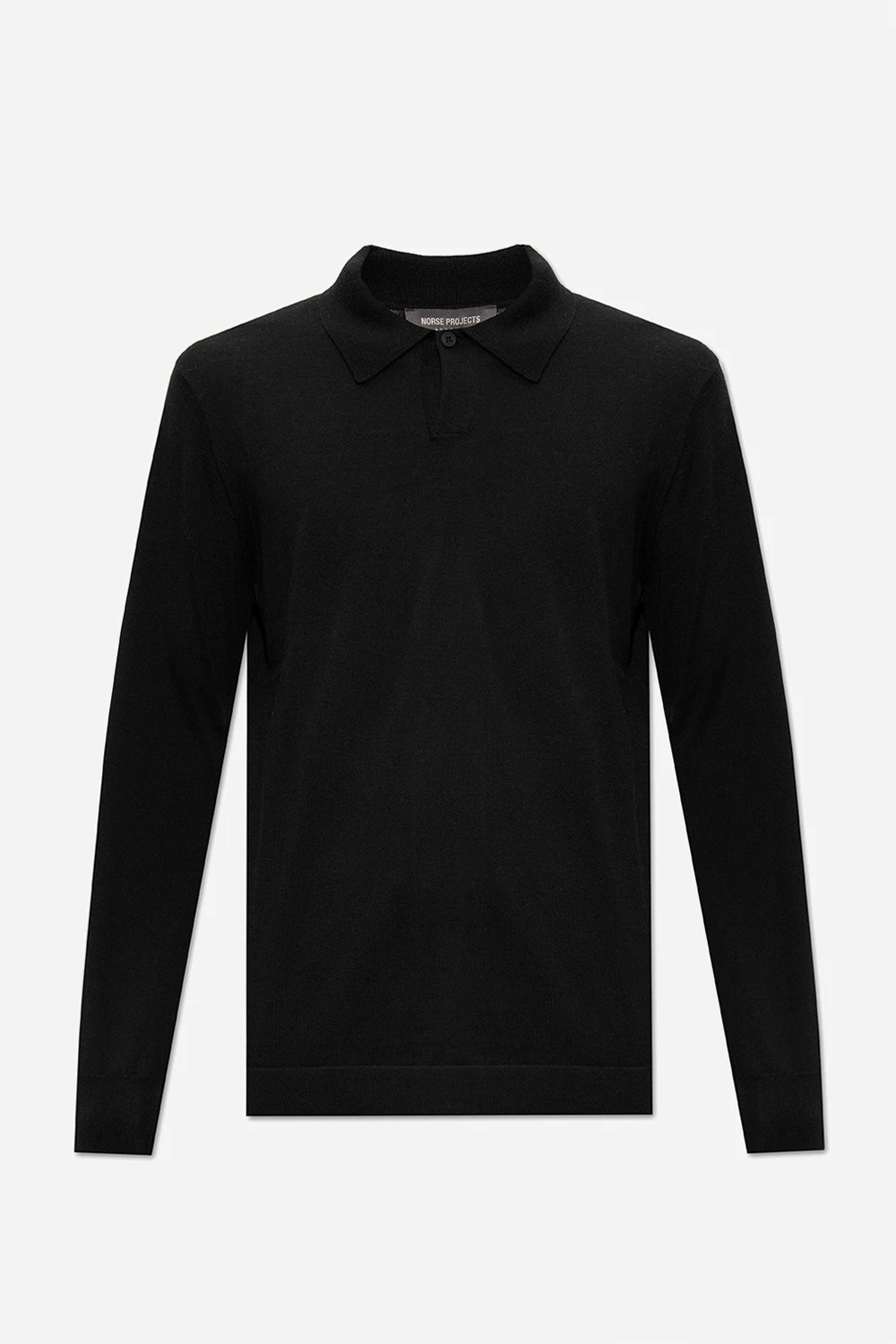 Long-sleeved polo shirt