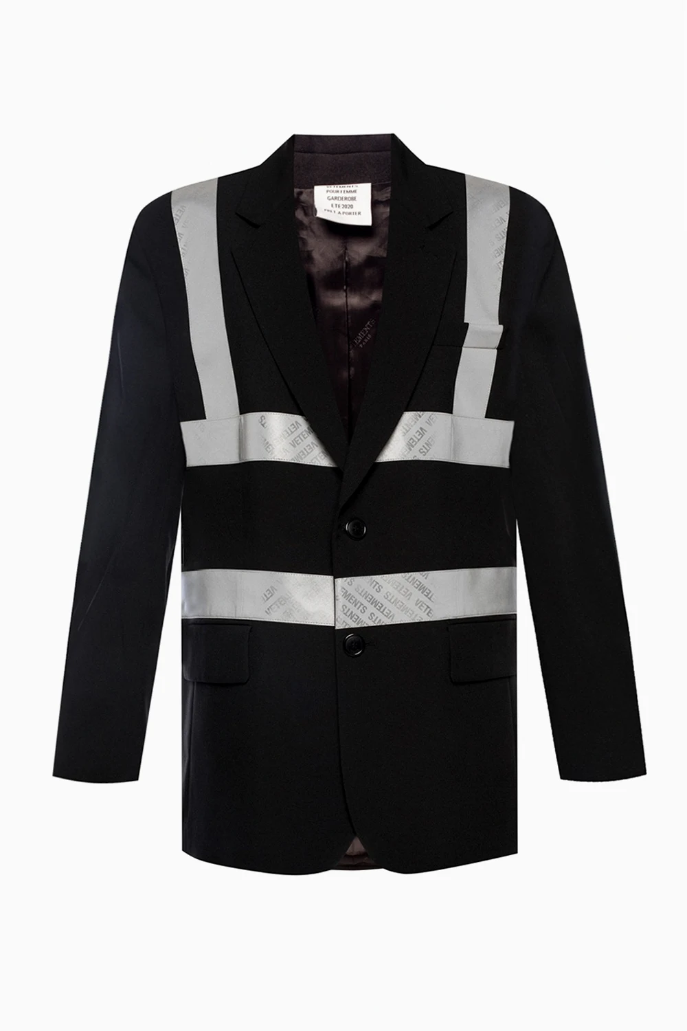 Marynarka z odblaskowymi elementami