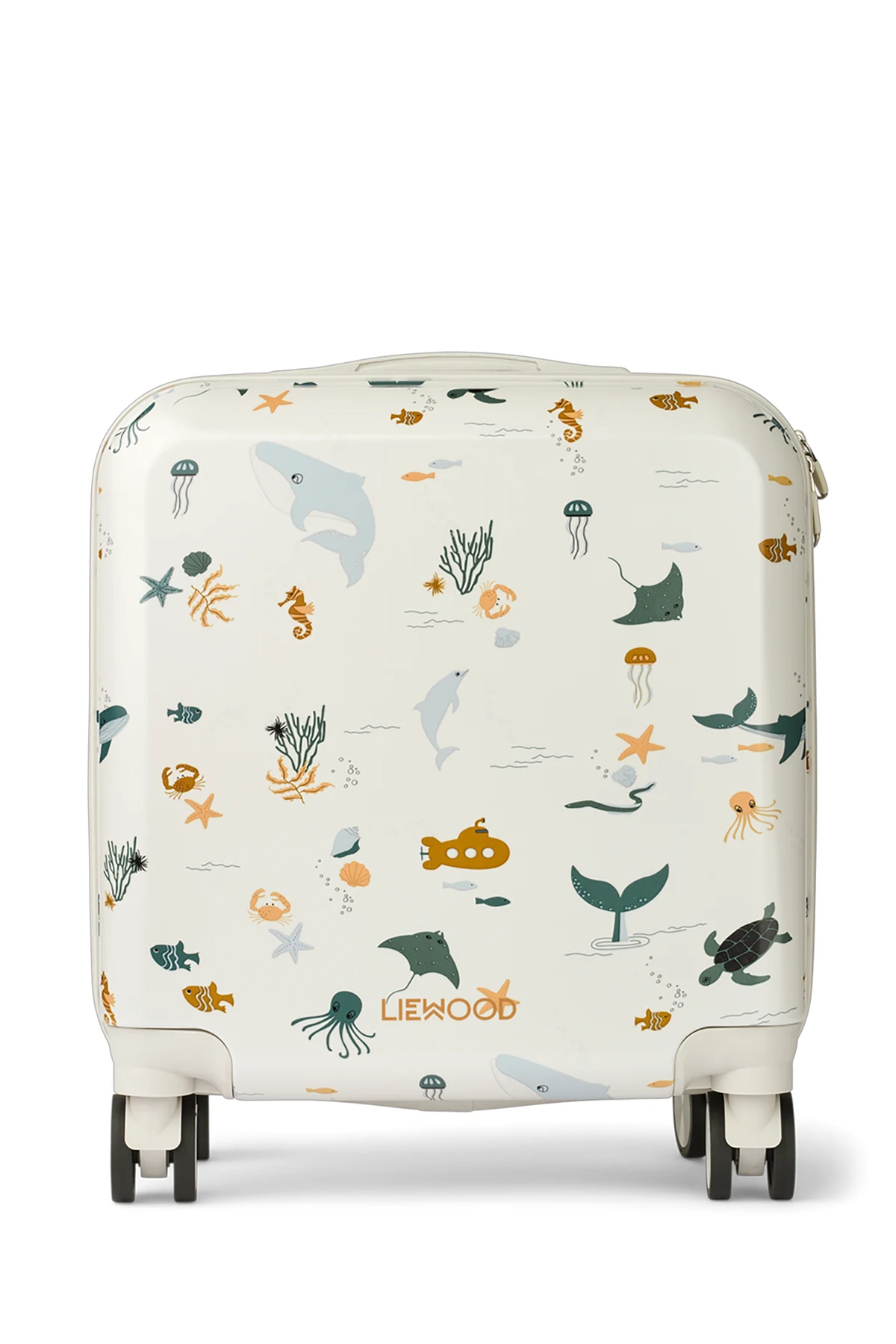 cream Rolling suitcase