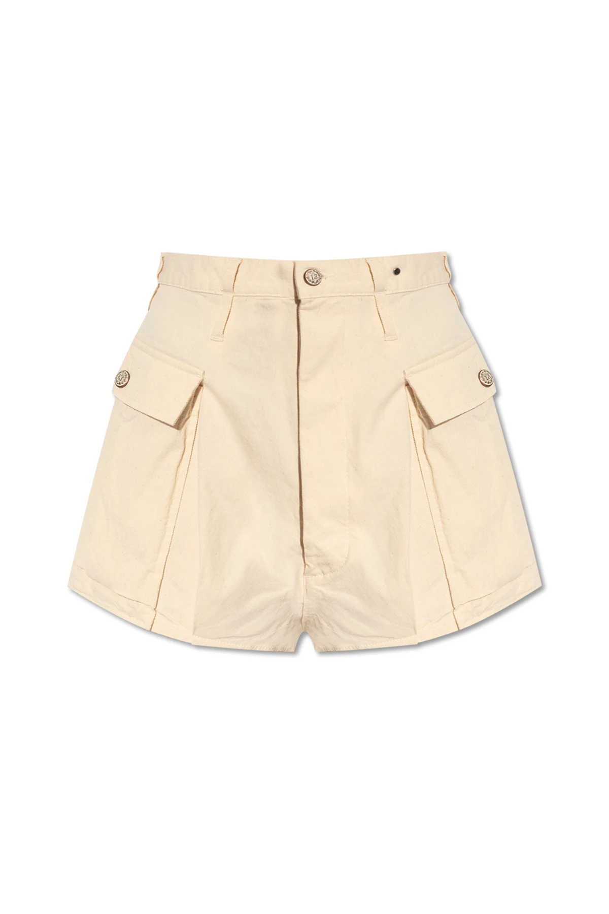 Szorty z wysokim stanem