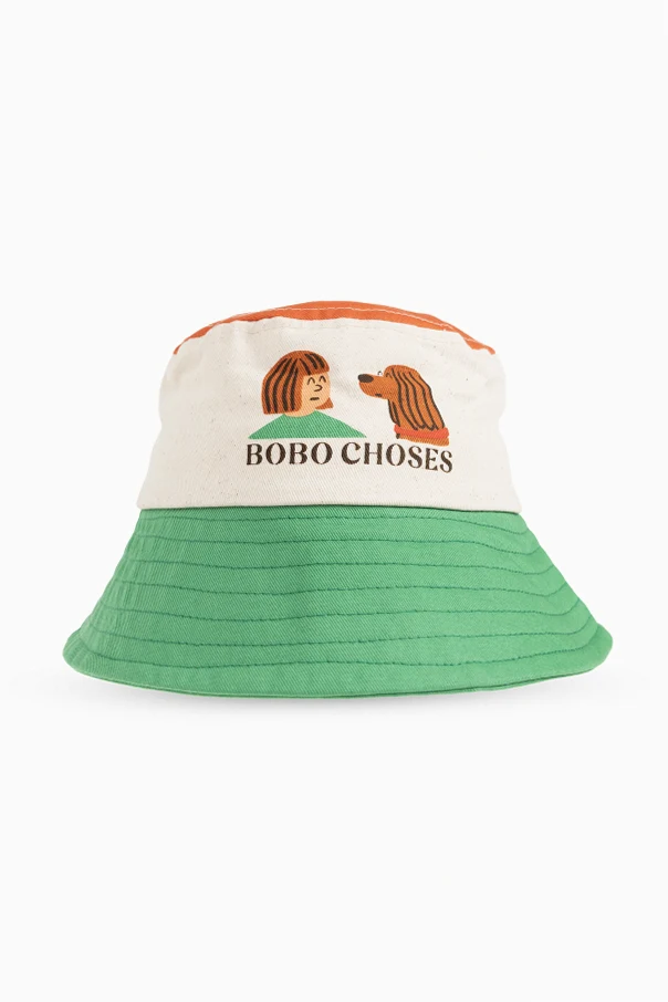 GRÜN Hut mit Aufdruck