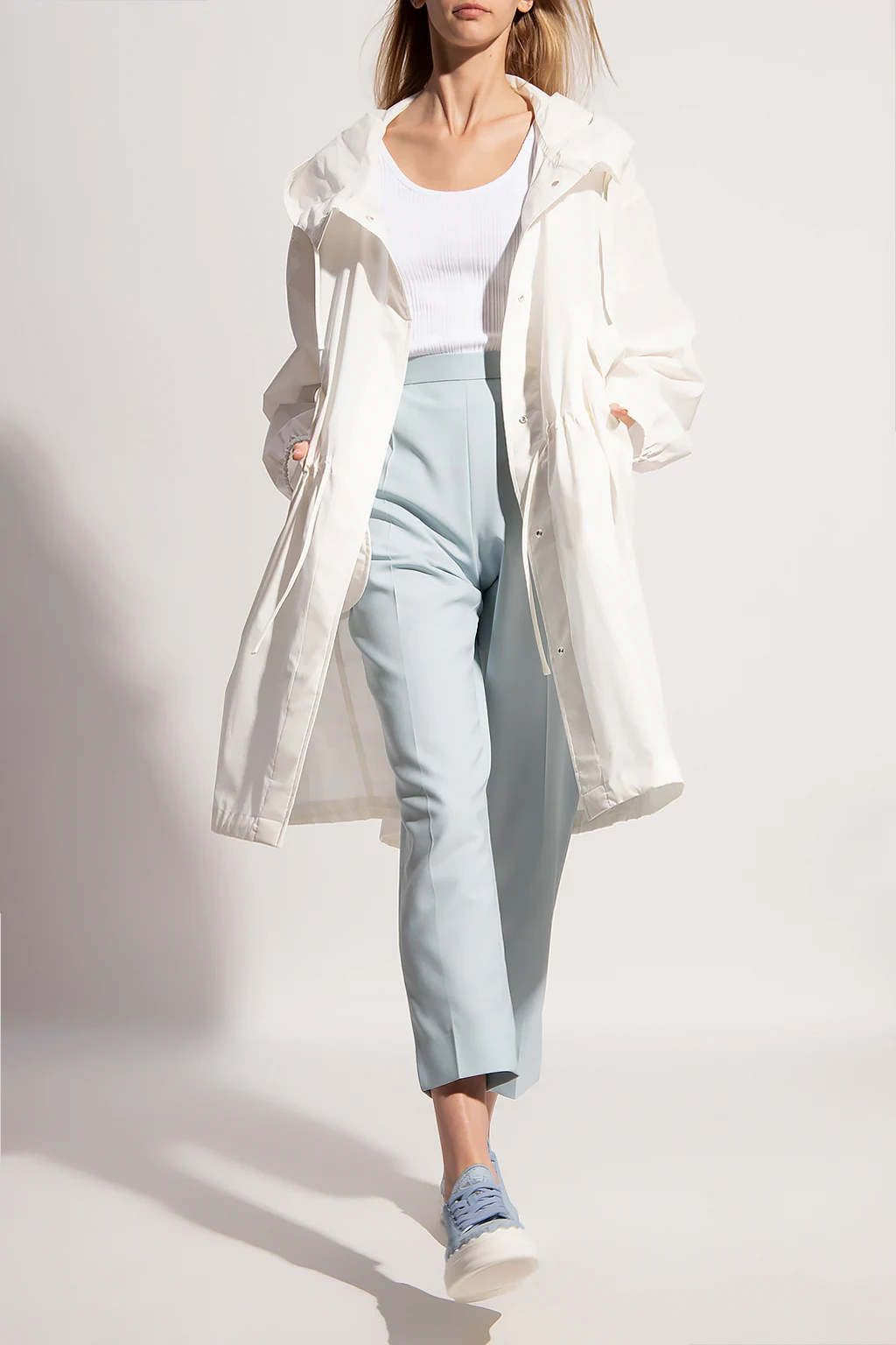 Pleat-front trousers