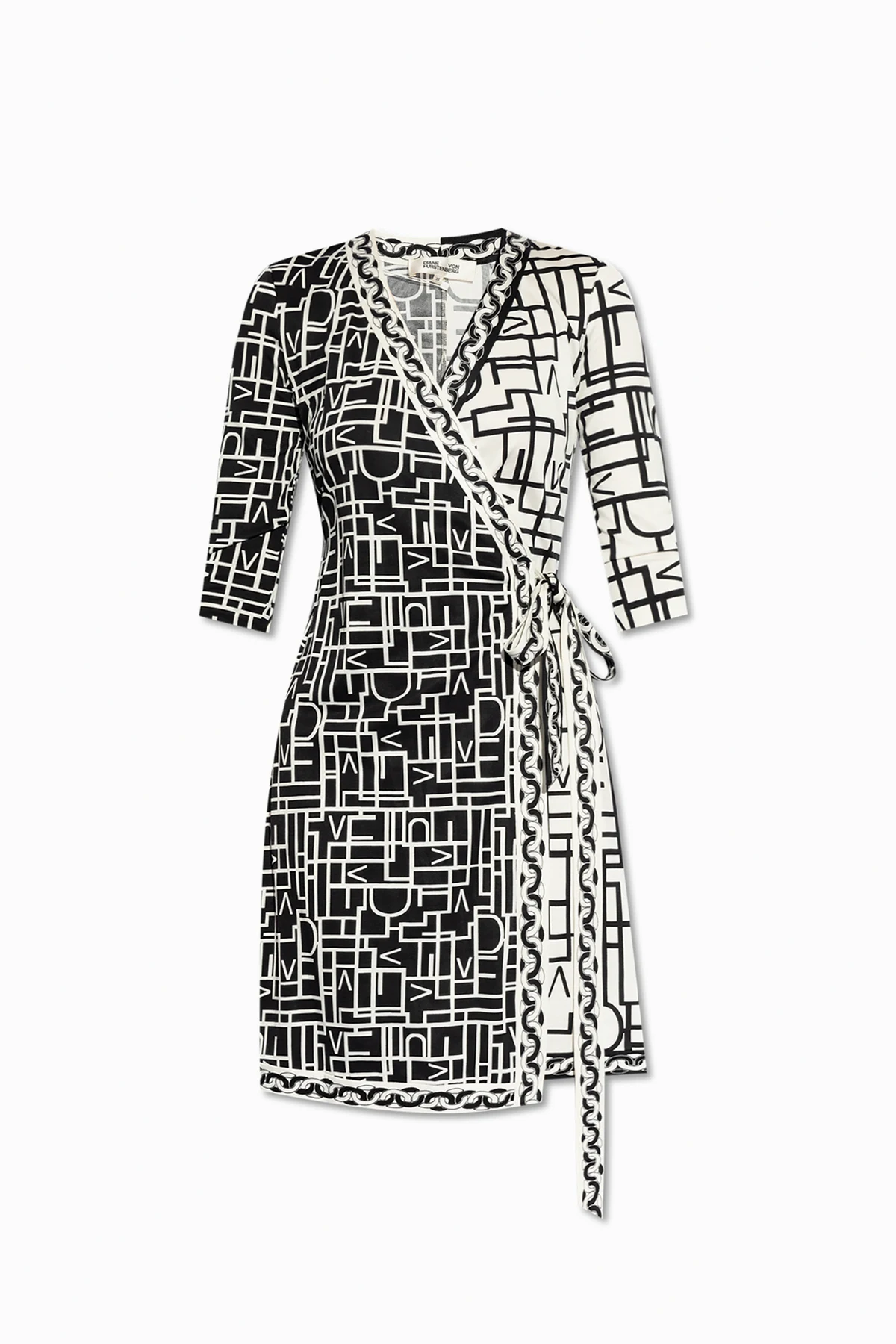 Patterned dress by Diane Von Furstenberg