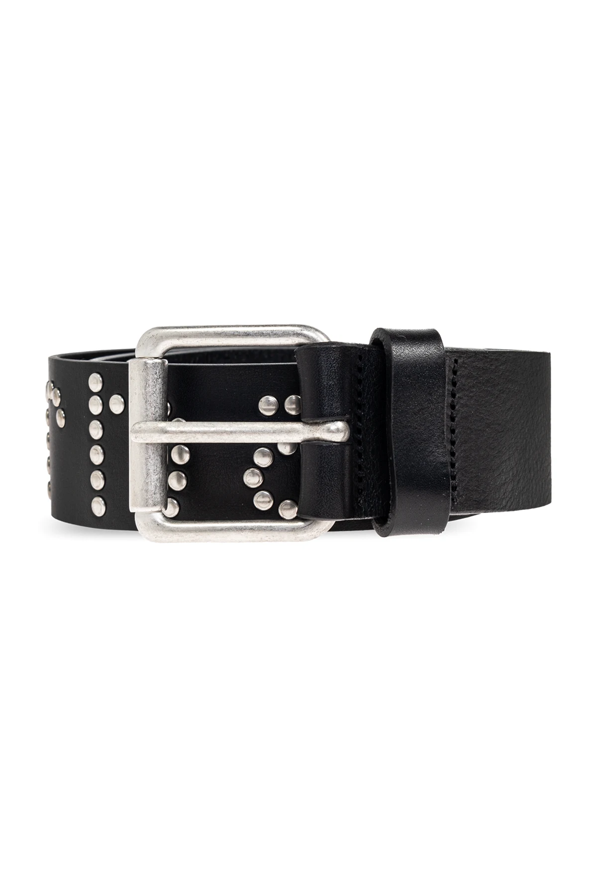 BLACK Leather belt