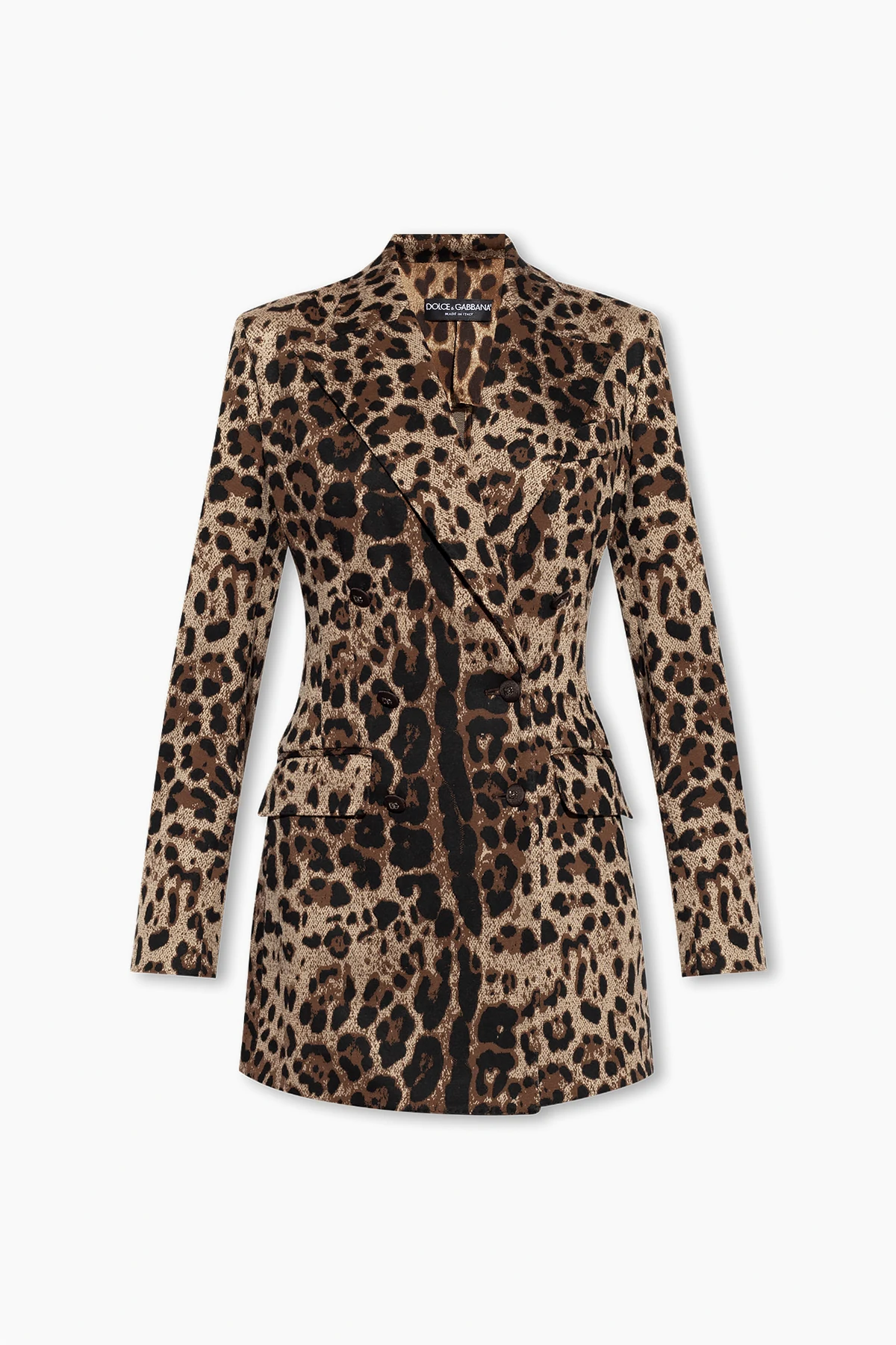 Blazer with animal motif