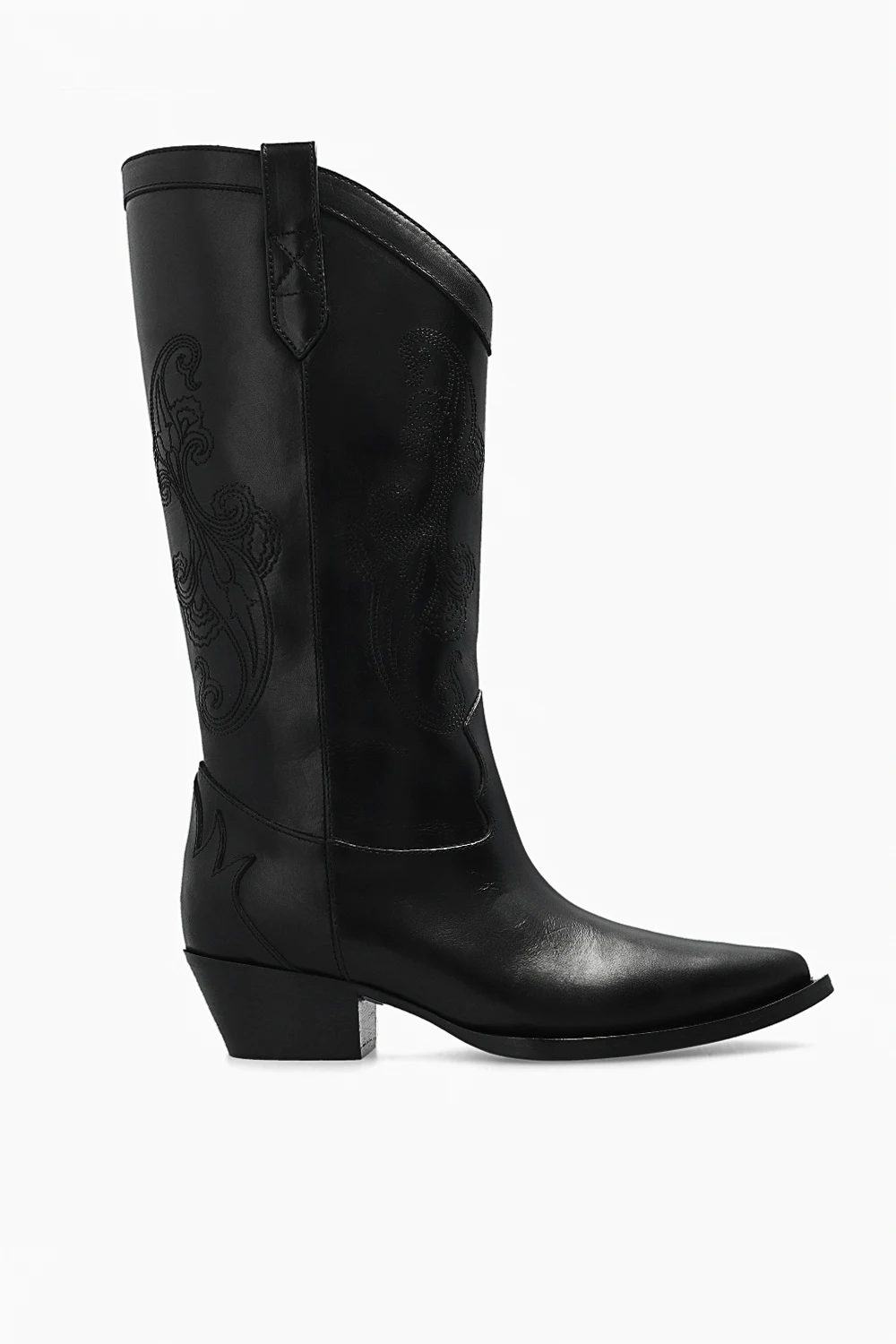 Skórzane buty ze wzorem ‘Paisley’