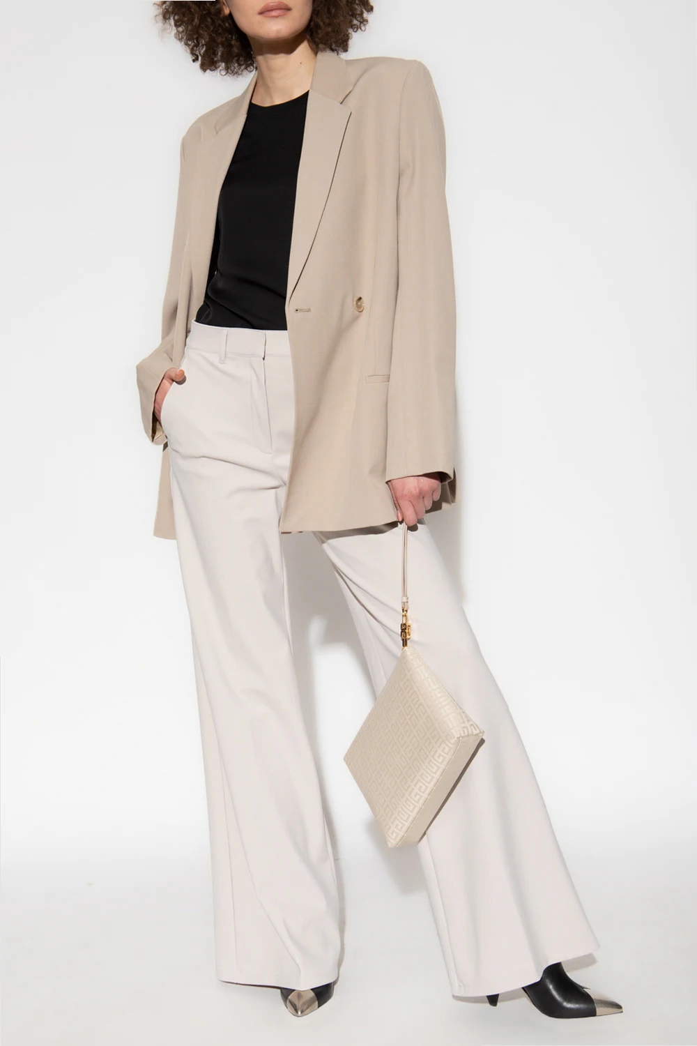 Pleat-front trousers