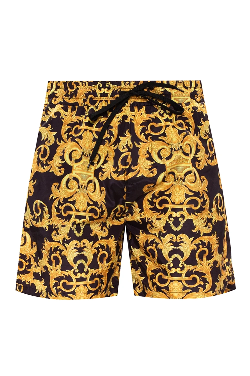 Patterned swim shorts