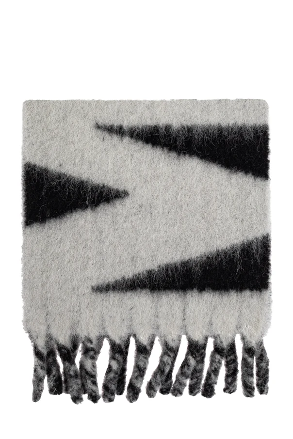 BLACK Scarf with the "Loliana" logo