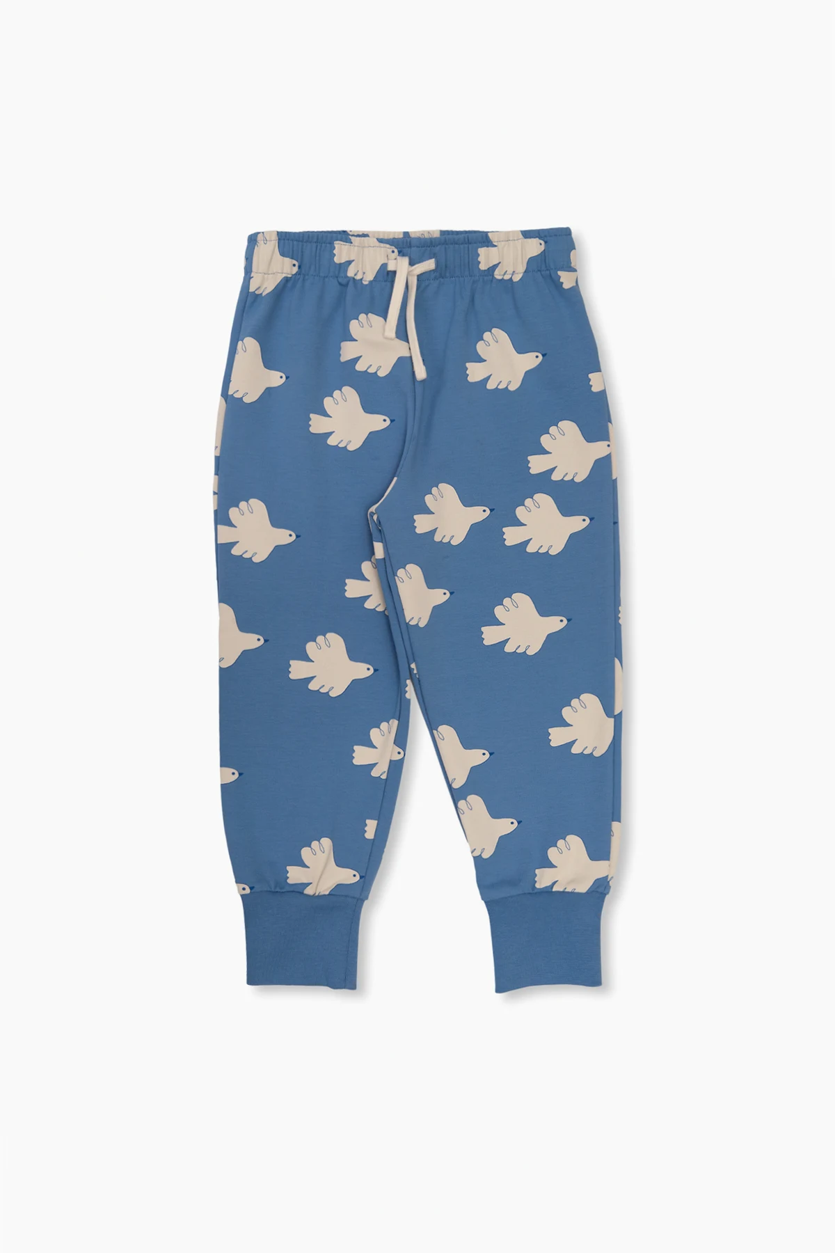 Spodnie dresowe z motywem gołębi