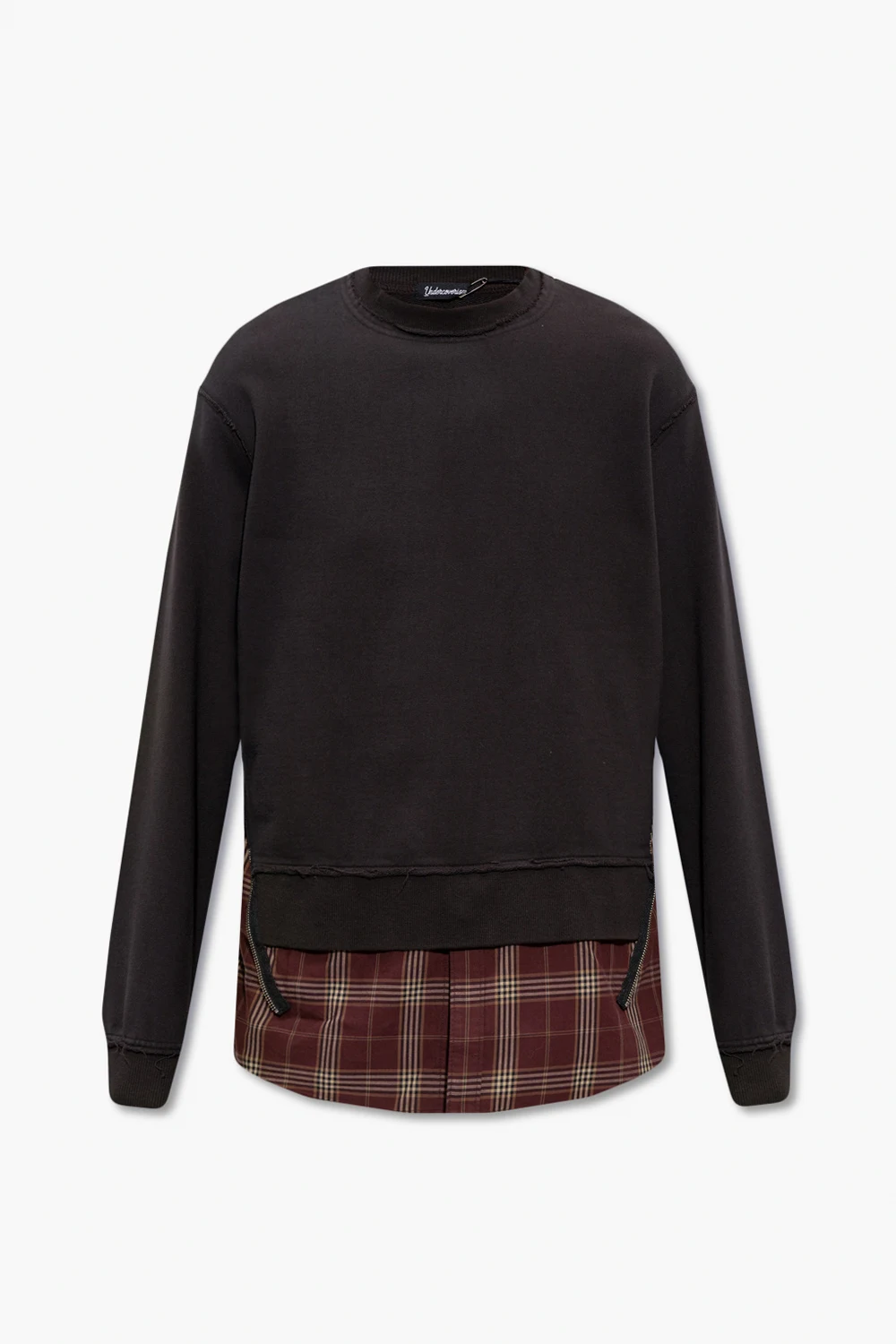 Sweatshirt with decorative trim