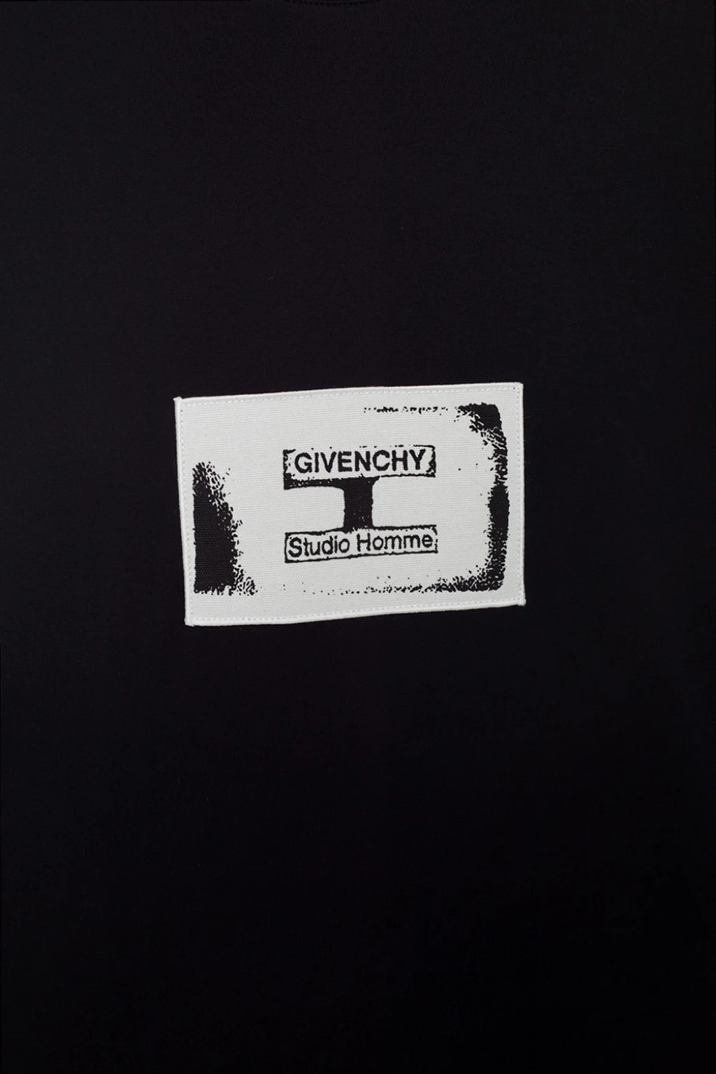 T-shirt z naszywką z logo