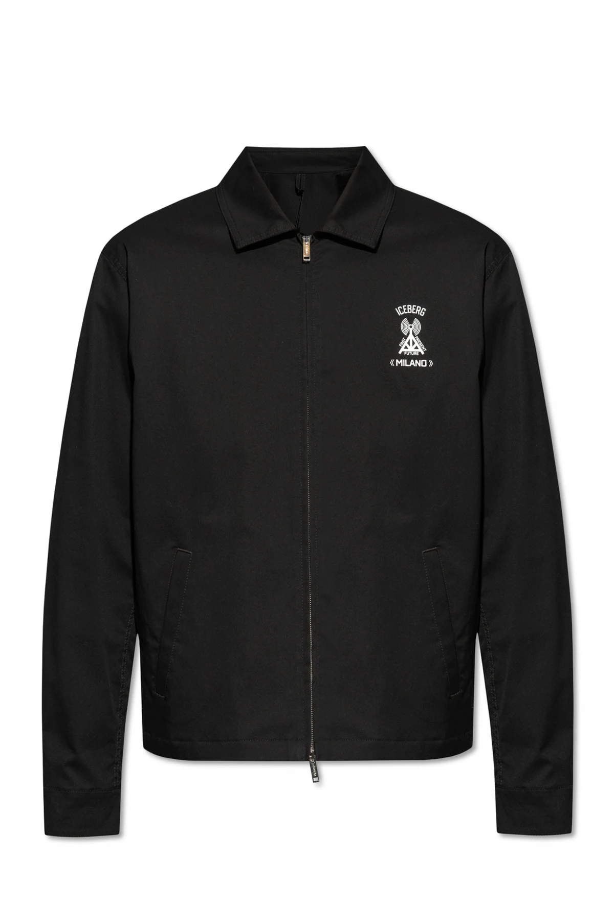 Baumwolljacke mit Logo