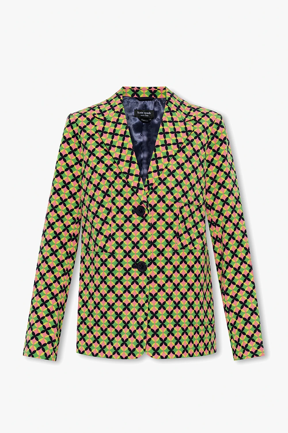 Patterned blazer