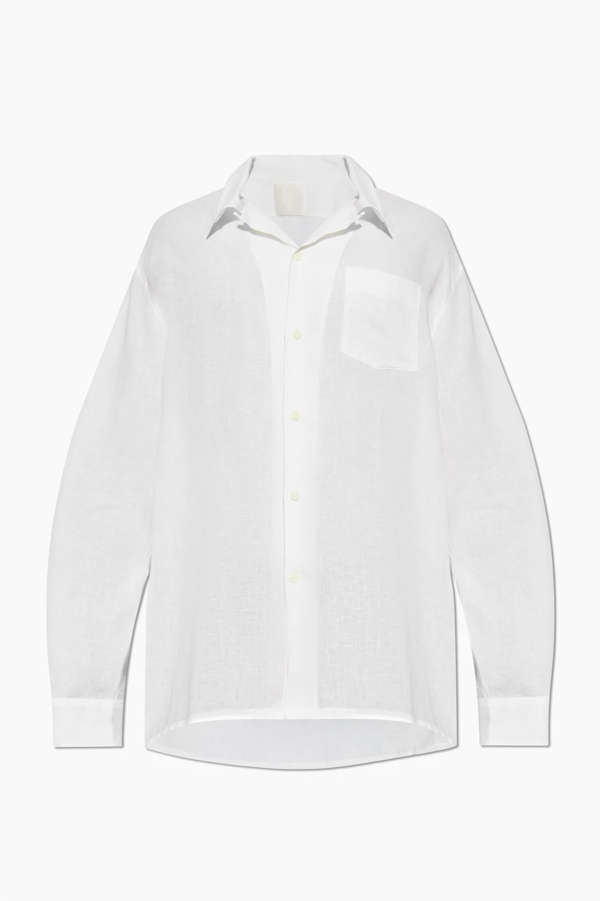 Lniana koszula typu ‘oversize’