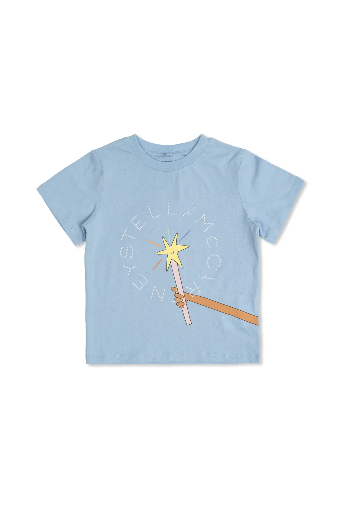 T-shirt with colorful print