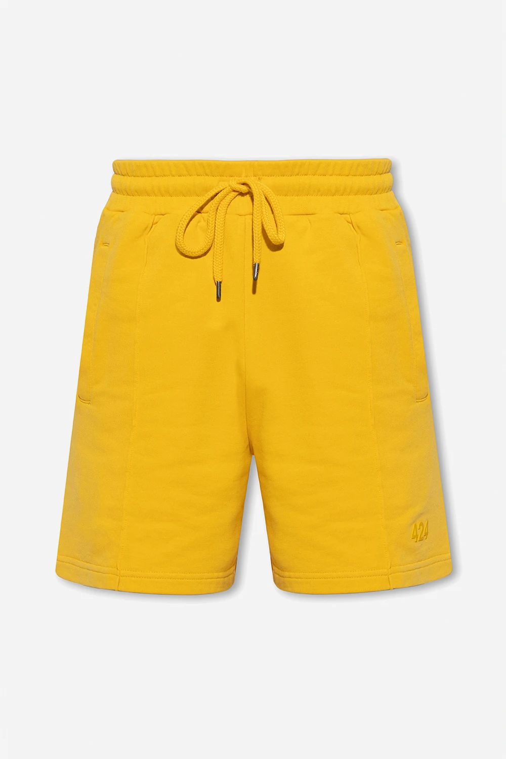 Shorts with stitching details