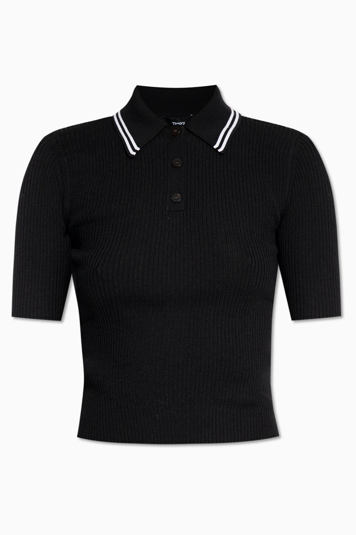 Form-fitting polo shirt