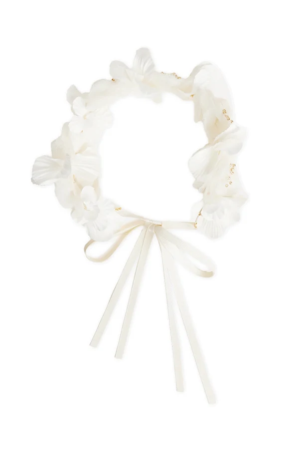 cream Headband `Elilou`