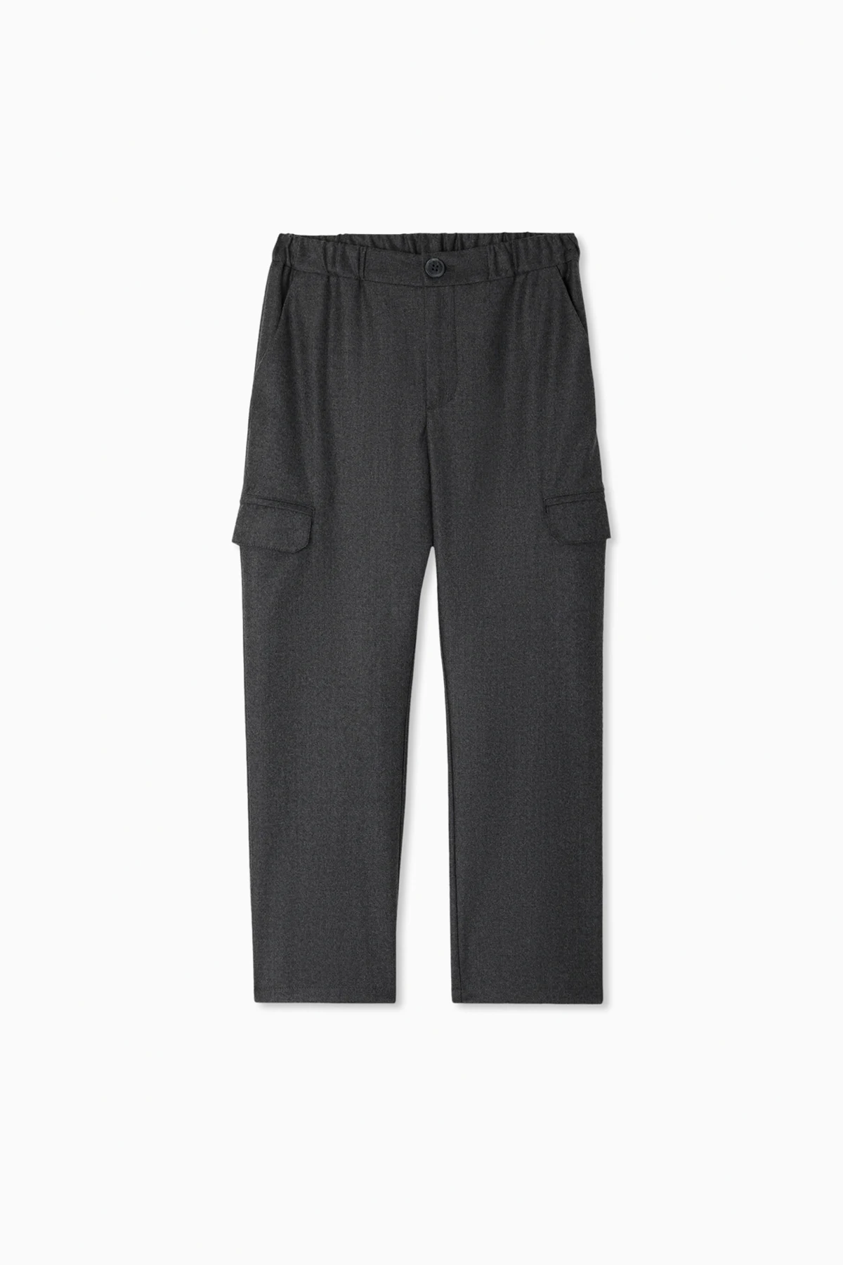 Wełniane spodnie typu `cargo`