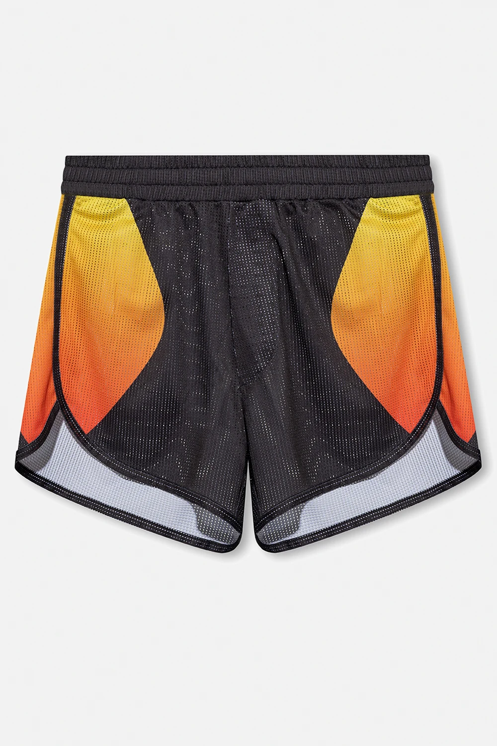 Perforated shorts with logo