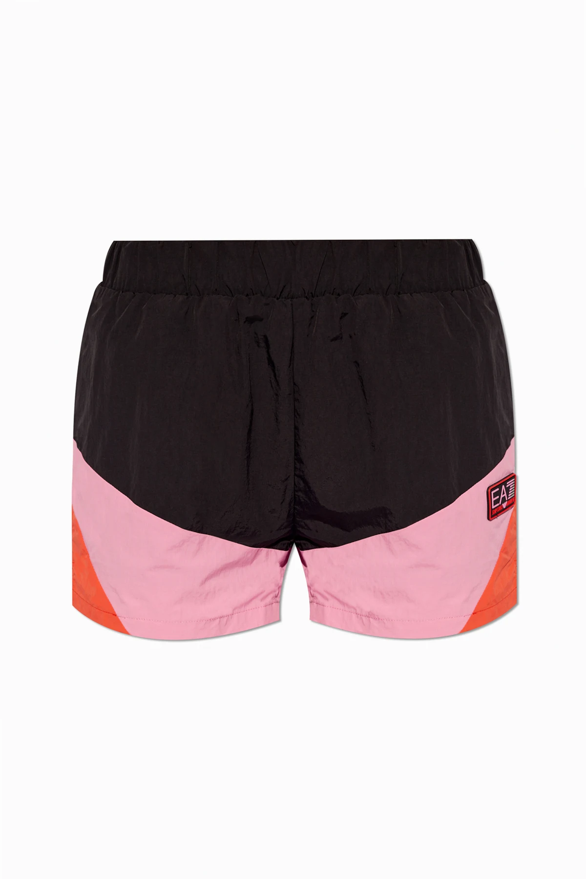 EA7 Emporio Armani Shorts mit Logo-Patch