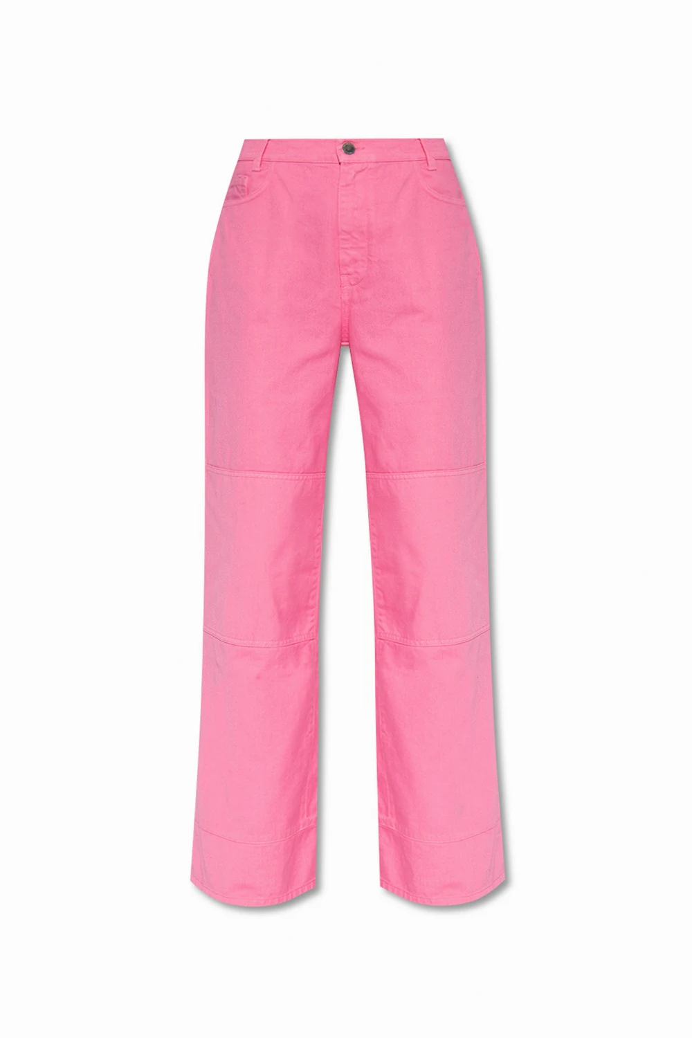 Trousers with logo