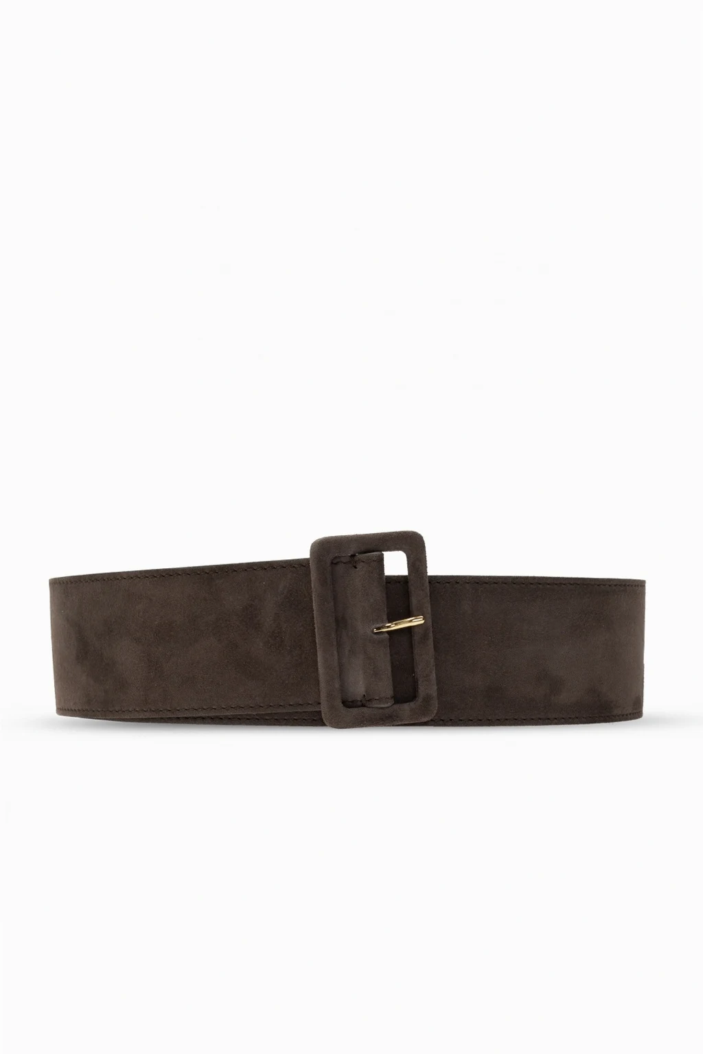 Zamszowy pasek z klamrą