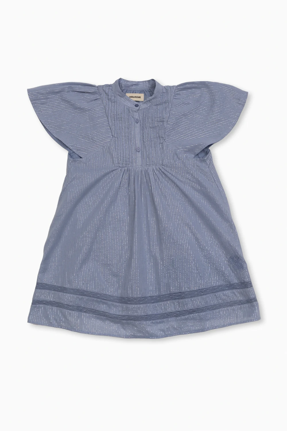 Dress with lurex threads