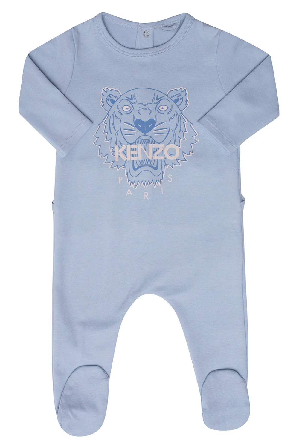 Romper suit with logo