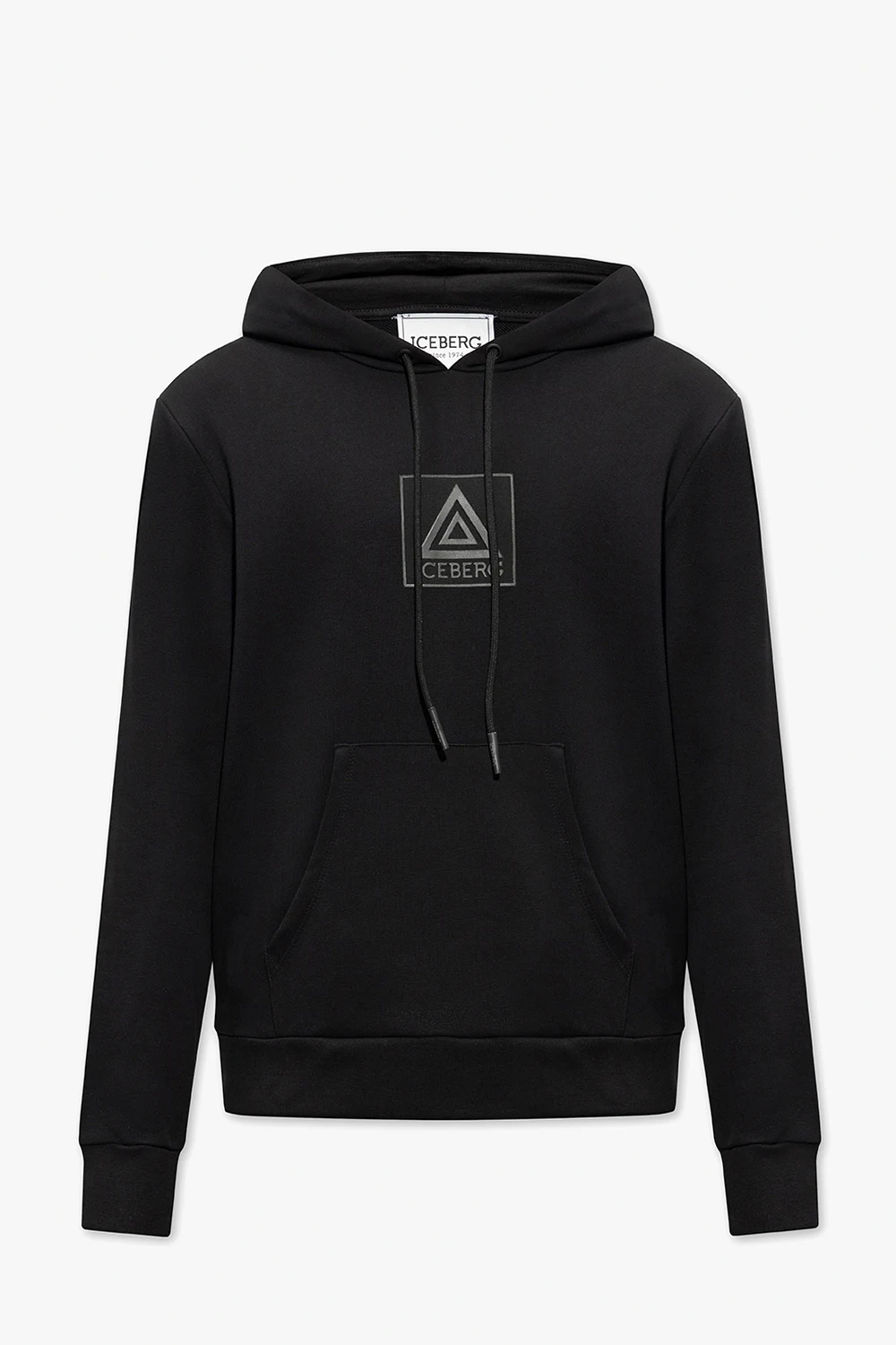 Hoodie with logo print
