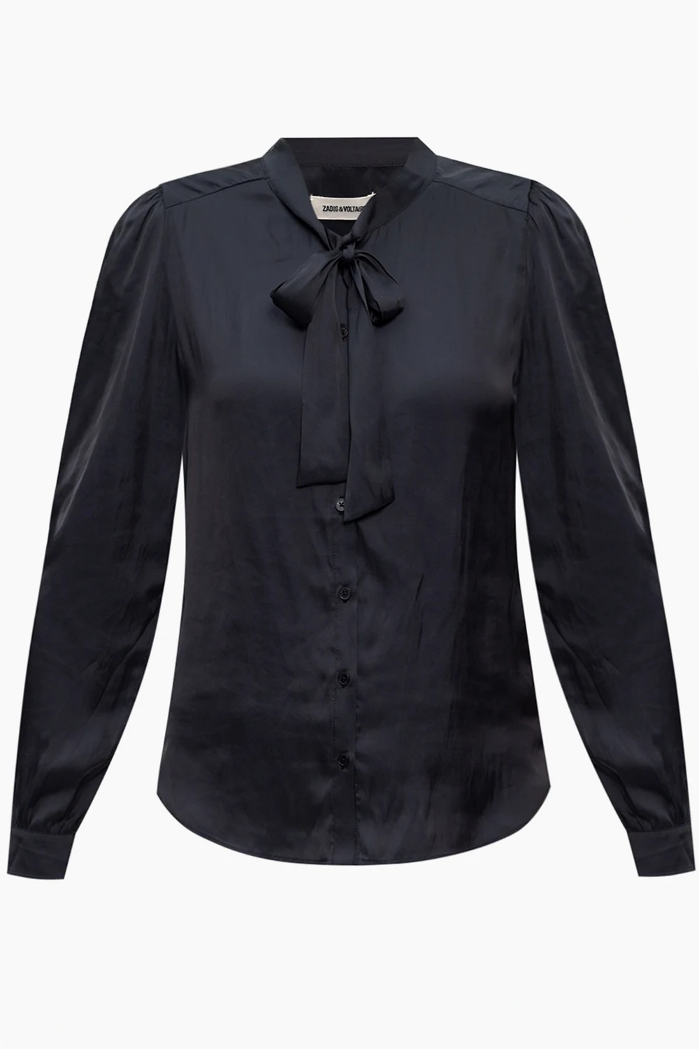Tie-neck blouse