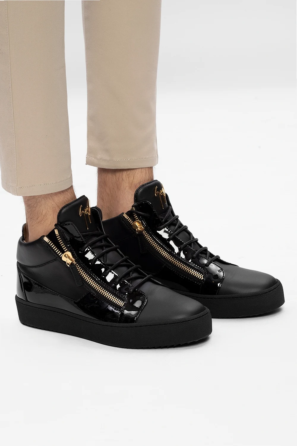 Skórzane botki ‘May London’