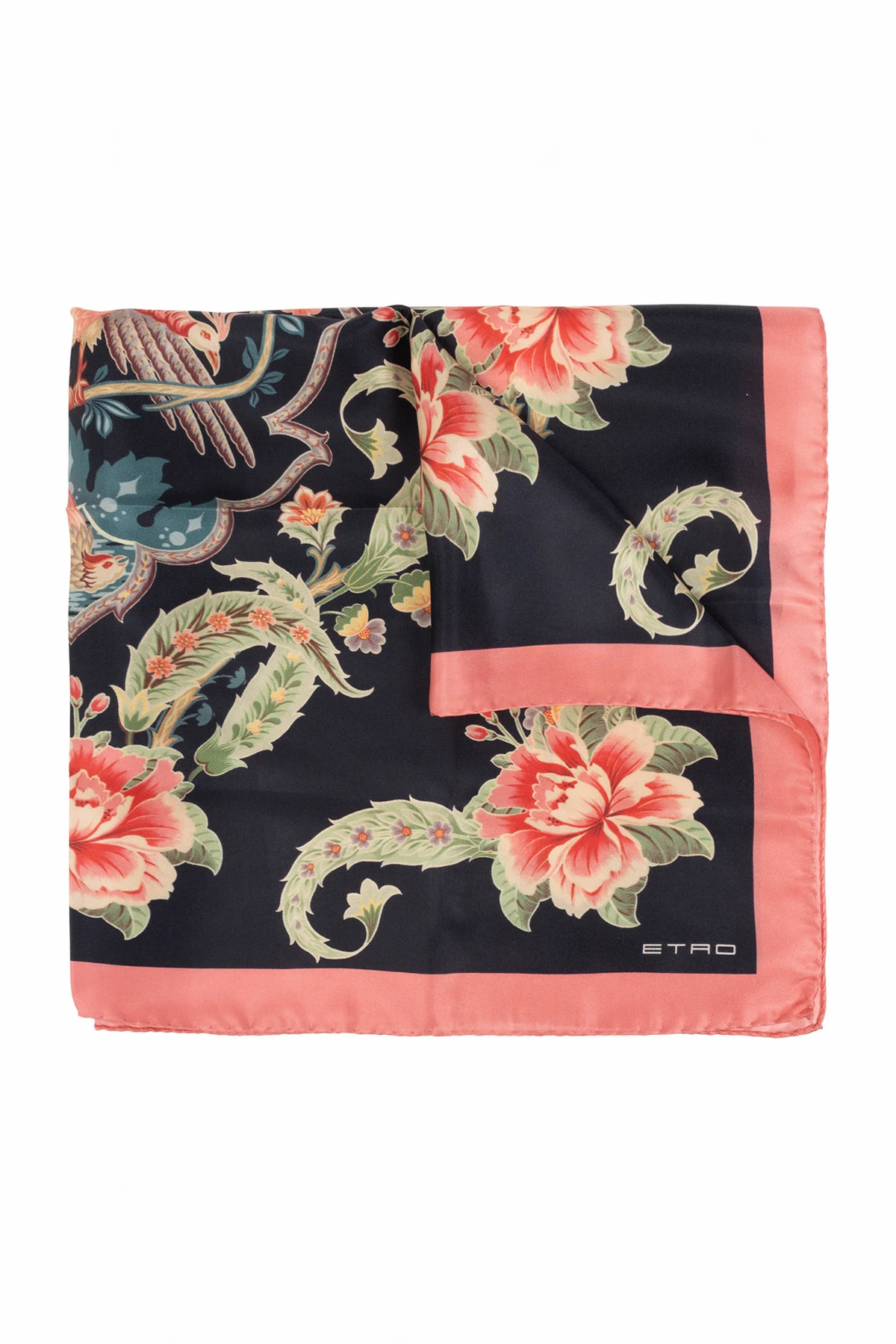Tuch mit Blumenmotiv