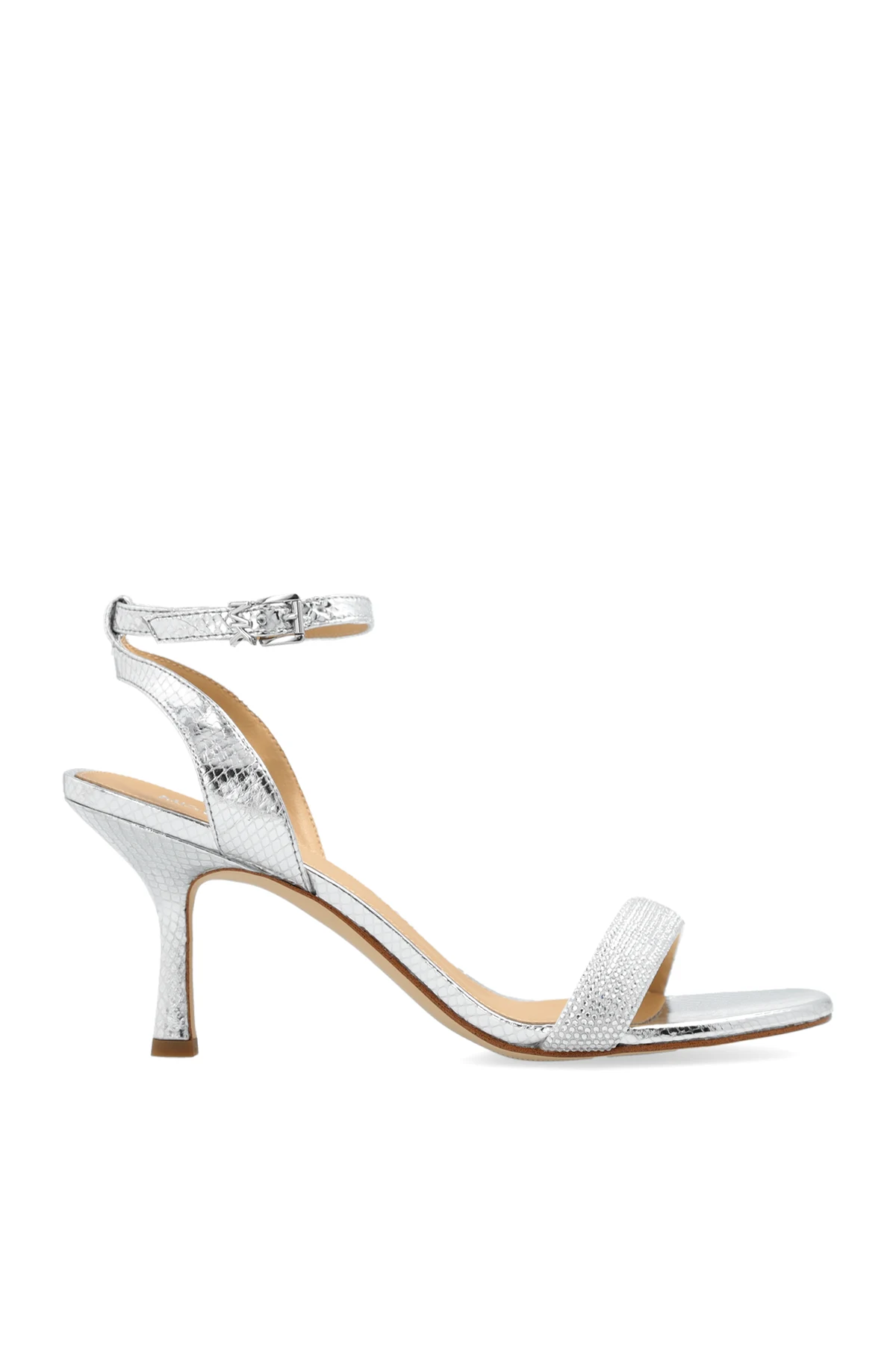 SILVER Heeled sandals