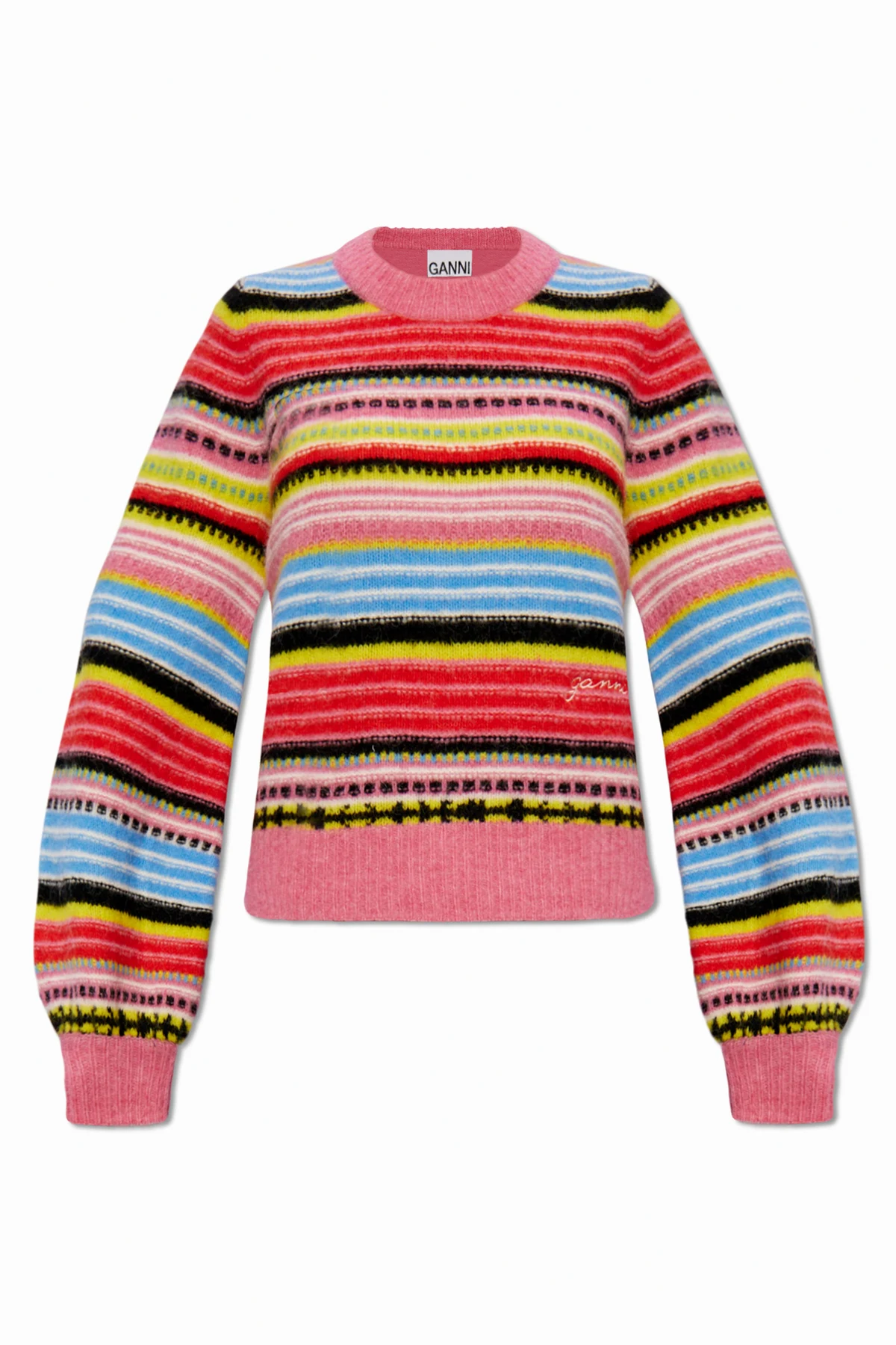 Sweter ze wzorem w paski